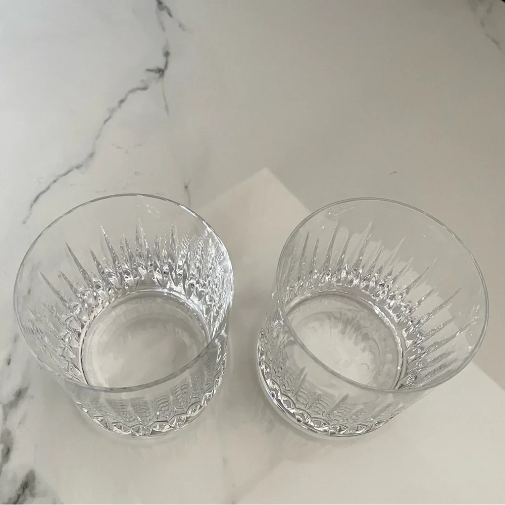 SET of 2 Soho Double Old Fashioned Glasses by Miller Rogaska